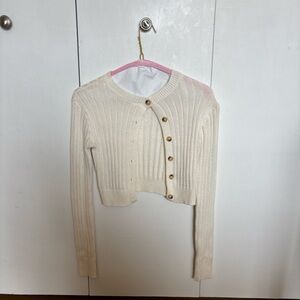 wild fable Cream Knit Top
